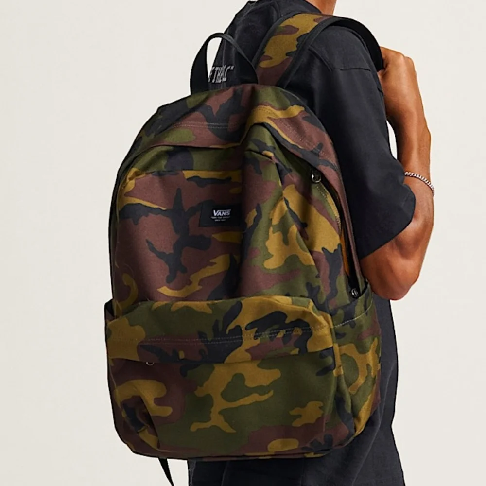 Vans Old Skool Backpack, green camo - Picture 12 of 12